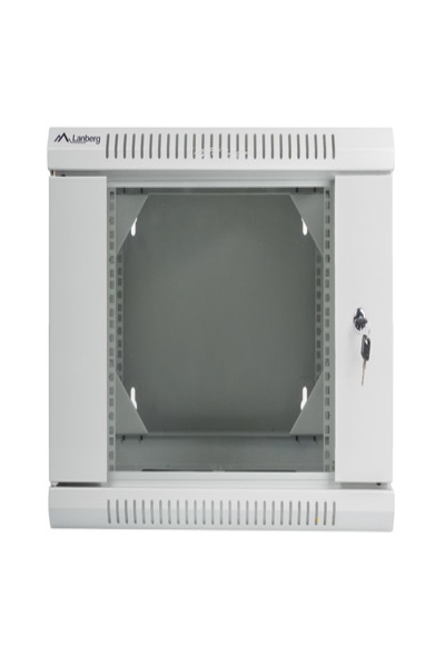 Lanberg WF02-6606-10S Lanberg wall-mounted double section rack 19 flat pack 6U/600x600mm pilkas