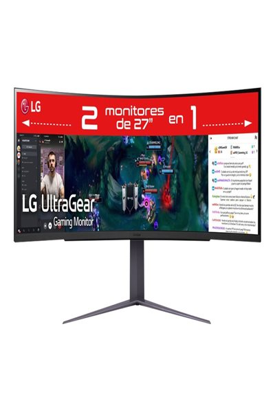 LG 49GR85DC-B UltraGear LED Monitor - 49GR85DC-B.AEU