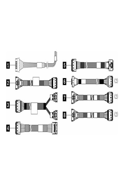 Lenovo ThinkSystem SR665 V3 2.5 Chassis - Cable - Digital - 4X97A87124