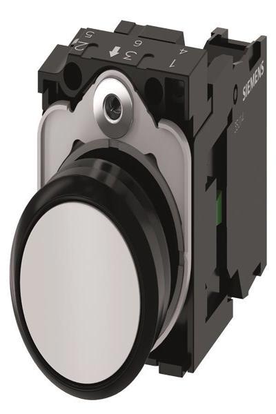 Siemens 3SU1100-0AB60-1B Push Button 1NO