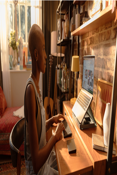 Logitech Casa Pop-Up Desk CLASSIC CHIC - UK - UK - Keyboard - QWERTY