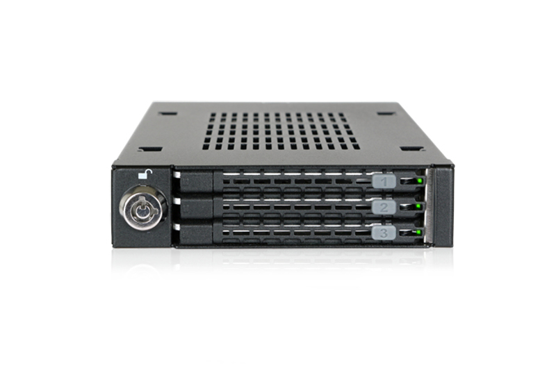 ICY Dock ToughArmor - MB993SK-B - 3x 2.5" SATA hard disk and SSD - MB993SK-B