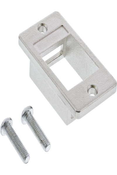 Support de module InLine Keystone SNAP-In - simple - en métal - pour surfaces planes