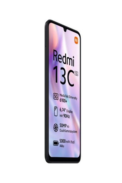 Xiaomi Redmi 13C 5G 4 Go + 128 Go Noir étoilé