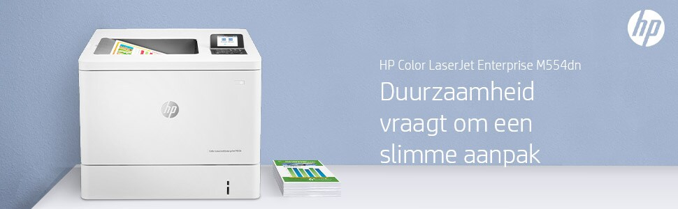 HP Color LaserJet Enterprise M554dn Printer - 7ZU81A