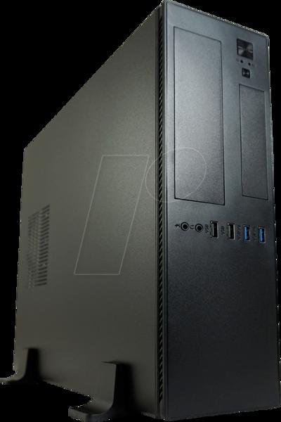 LC-1406MB-400TFX: Micro-ATX-fodral med 400W TFX PSU - LC-1406MB-400TFX