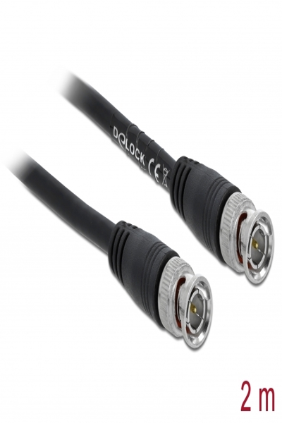 Delock Video cable - BNC male to BNC male - 80082