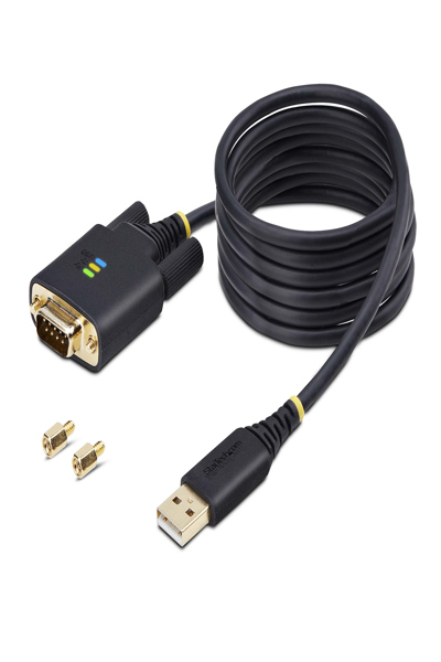 StarTech.com 1,8 m USB till seriell adapter för nollmodem - 1P6FFCN-USB-SERIAL
