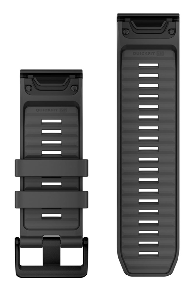Bracelet Garmin QuickFit en silicone graphite