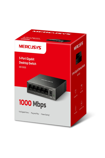 TP-LINK Mercusys 5-portars Gigabit Desktop Switch - MS105GS