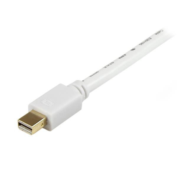 StarTech.com Mini DisplayPort auf VGA Kabel - mDP auf VGA Adapter - St/St - DisplayPort-Kabel - Mini DisplayPort (M) - HD-15 (M) - 1,83 m - weiß (MDP2VGAMM6W) - MDP2VGAMM6W