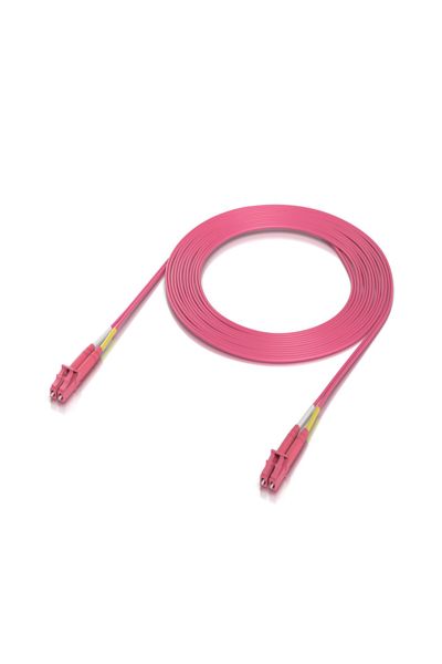 UBIQUITI OM4 DUPLEX LC UPC FIBER PATCH CABLE - UACC-OFC-M2-LULU-3M-50