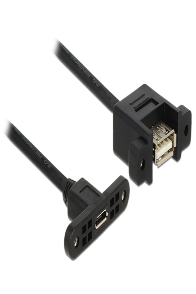 Delock Panel mount - USB cable - 85110