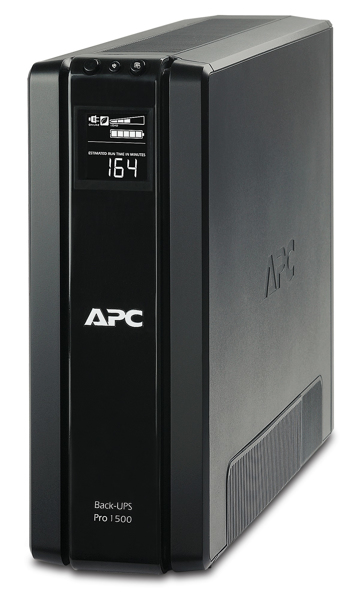 APC Back-UPS Pro - Line-Interactive - 1.5 kVA - 865 W - Sine - 156 V - 300 V - BR1500G-GR