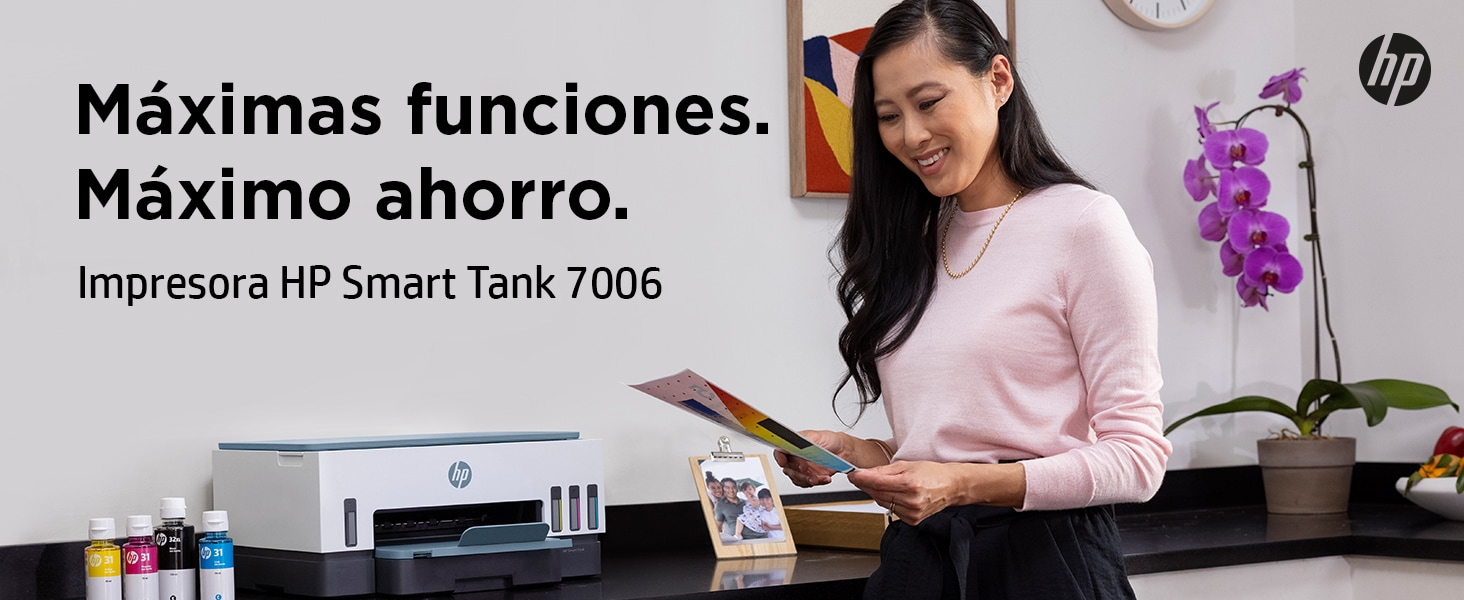 HP Printer Smart Tank 7006 All-in-One - Inkjet - Colored - 28B55A#BHC
