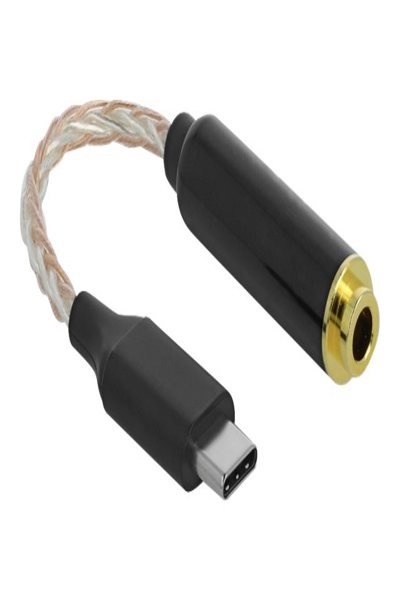 Delock Audio adapter - 24 pin USB-C male to balanced stereo 4.4 mm female - 66302