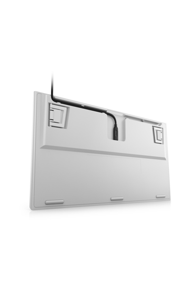 Dell Alienware AW420K - Wired - USB - Mechanical - QWERTY - RGB LED - White - AW420K-W-WW