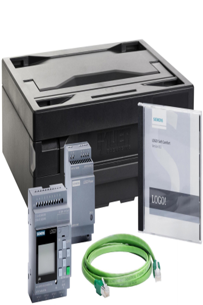 Siemens LOGO! 6ED1057-4BA01-0AA0Starter kit 12/24RCE V8.4 with LOGO! - 6ED10574BA010AA0