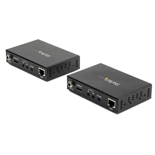 StarTech ST121HD20L HDMI Ethernet Extender (4K 60Hz, 100m, IR control, 4K video over CAT6) - video/audio/infrared transmitter - HDMI - up to 140 m - ST121HD20L