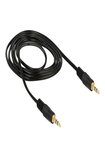 Delock Audio cable - mini-phone stereo 3.5 mm male to mini-phone stereo 3.5 mm male - 83744