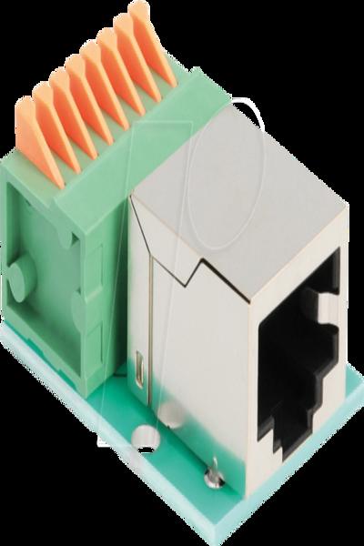 Delock Network adapter - RJ-45 (F) to 8 pin terminal block - 90652