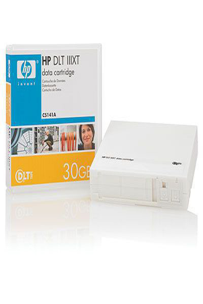 HPE 30GB DLTtape IIIXT Blank Data Tape: 500000 Passes, White - C5141A