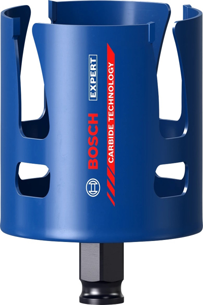 Bosch Expert 2608900477 - Single - Drill - Brick - Plastic - Softwood - Tile - Blue - 6 cm - 8.6 cm
