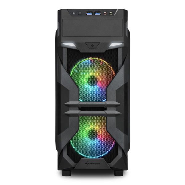 Sharkoon VG7-W RGB - Midi Tower - ATX - no power supply - 4044951026869