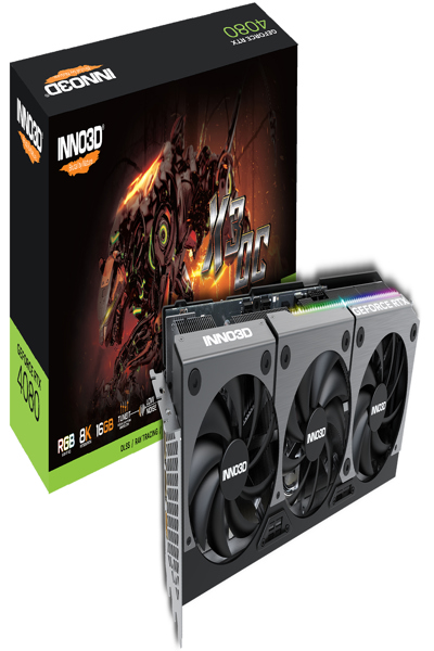 Inno3D GeForce RTX 4080 X3 - OC Edition