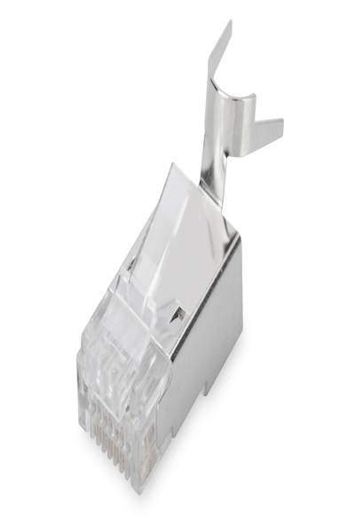 DIGITUS CAT 6A modular plug for round cable shielded 100 pcs