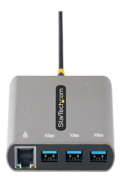 StarTech.com 3-portars USB-C-hubb med Gigabit Ethernet - HB30C3A1GEA2