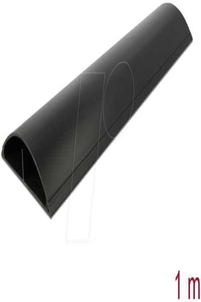 Delock Cable duct - 1 m - black - 20713