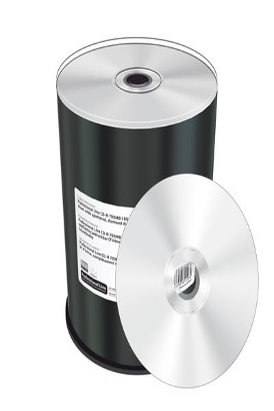 MEDIARANGE MRPL515-M - CD-R - 700 MB - 100 pc(s) - 120 mm - Silver - 52x