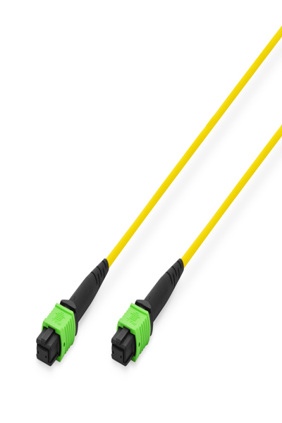 DIGITUS Fiber Optic Patchcord, MPO, Female, OS2, Method A, 5m - DK-2966-05