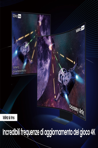 Samsung Odyssey Ark S55CG970NU - LS55CG970NUXEN