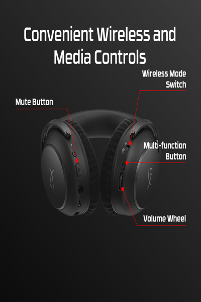 KINGSTON HYPERX CLOUD ALPHA 2 WL GAMING HEADSET - AJ5C7AA