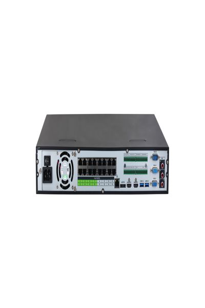 Dahua Technology WizSense NVR5432-16P-EI - 8 canaux - 3840 x 2160 pixels - 16 canaux - VGA : 1920 - 1080 - 1280 - 1024 - 1280 - 720 HDMI : 3840 - 2160 - 1920 – 1080 - 1280 – 1024 – 1280 – 720 - H.264 - H.264+ - H.265 - H.265+ - M-JPEG - LINUX intégré