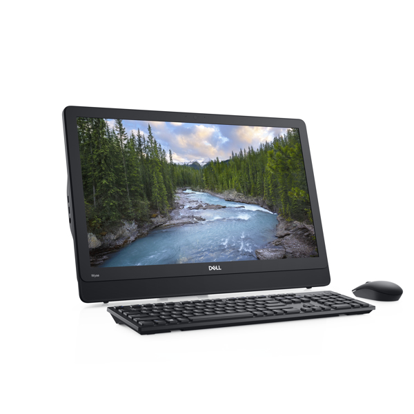 Dell Wyse 5470 All-in-One - Thin Client - All-in-One (Komplettlösung) - 1 x Celeron J4105 / 1.5 GHz - RAM 4 GB - SSD - eMMC 32 GB - UHD Graphics 600 - GigE - Wyse Thin OS 9 with PCoIP - Monitor: LCD 60.5 cm (23.8") 1920 x 1080 (Full HD) @ 60 Hz - Sch - F47DV