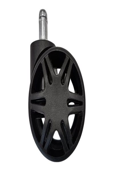 LC-Power LC-CASTERS-2BB - Castor wheels - LC-Power - with most gaming and office chairs - Black - Plastic - 5.7 cm - LC-CASTERS-2BB