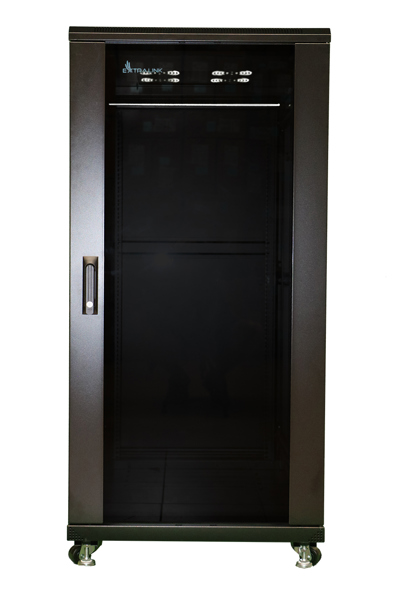 Armoire rack murale noire Extralink 37U 600 x 1000