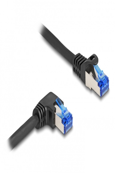 Delock Network cable - RJ-45 (M) right-angled to RJ-45 (M) straight - 80224