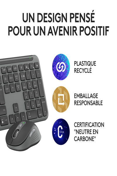 Logitech Signature Slim Combo MK950 Företag Grafit FRA - 920-012505