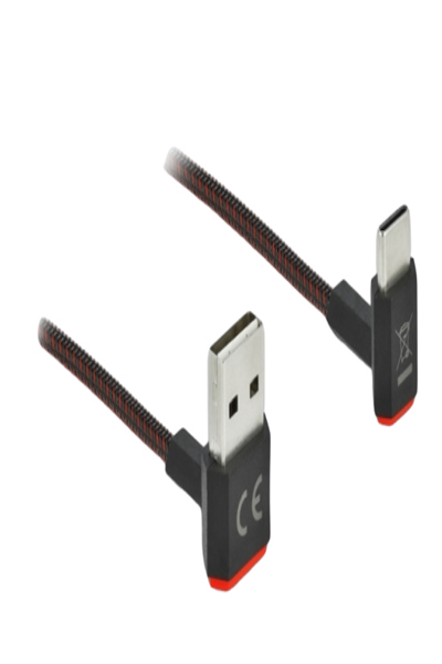 Delock Easy - USB-kabel - USB (hane) upp/ner vinklad, vändbar till Micro-USB Typ B (hane) upp/ner vinklad, vändbar - 85267