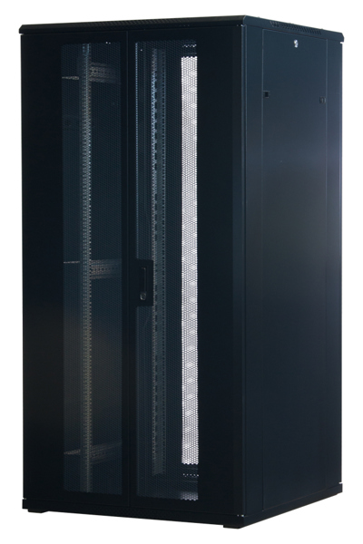 Rockstable 42U 19" serverskåp med nätdörrar - RS19-8842PD