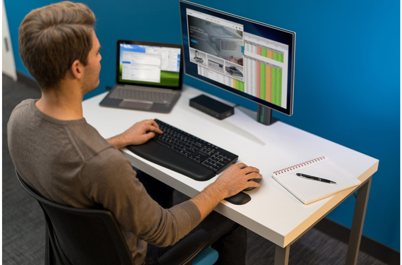 Pro Fit trådlös fullstor mus - Kensington ergonomisk komfort - K72370EU