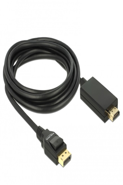 Delock Adapter cable - DisplayPort male to HDMI male - 85318