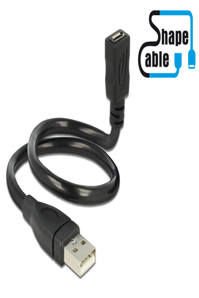 Delock ShapeCable - Câble d'extension USB