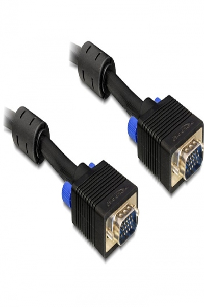 Delock VGA-kabel - HD-15 (VGA) (hane) till HD-15 (VGA) (hane) - 82556