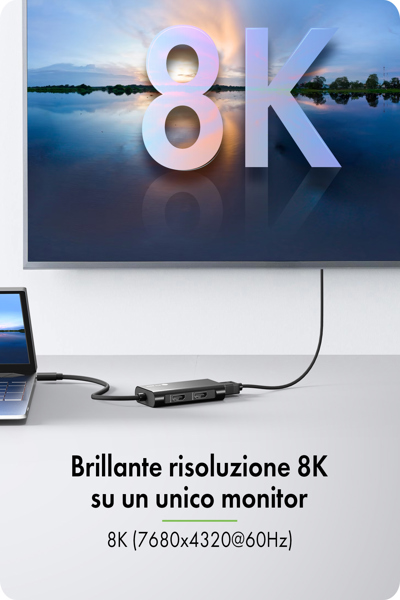 ICY BOX IB-AD1030-C Adapter Usb Type-C 3x Hdmi-Video Outputs Digital - IB-AD1030-C