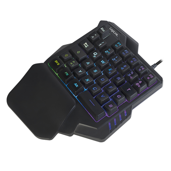 LogiLink Illuminated one-handed gaming ID0181 - ID0181